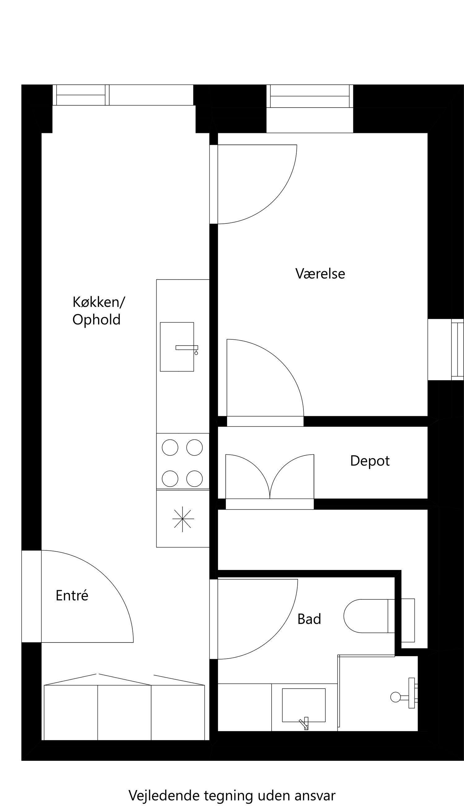 Arresøvej 34, st. 1. floor plan 0