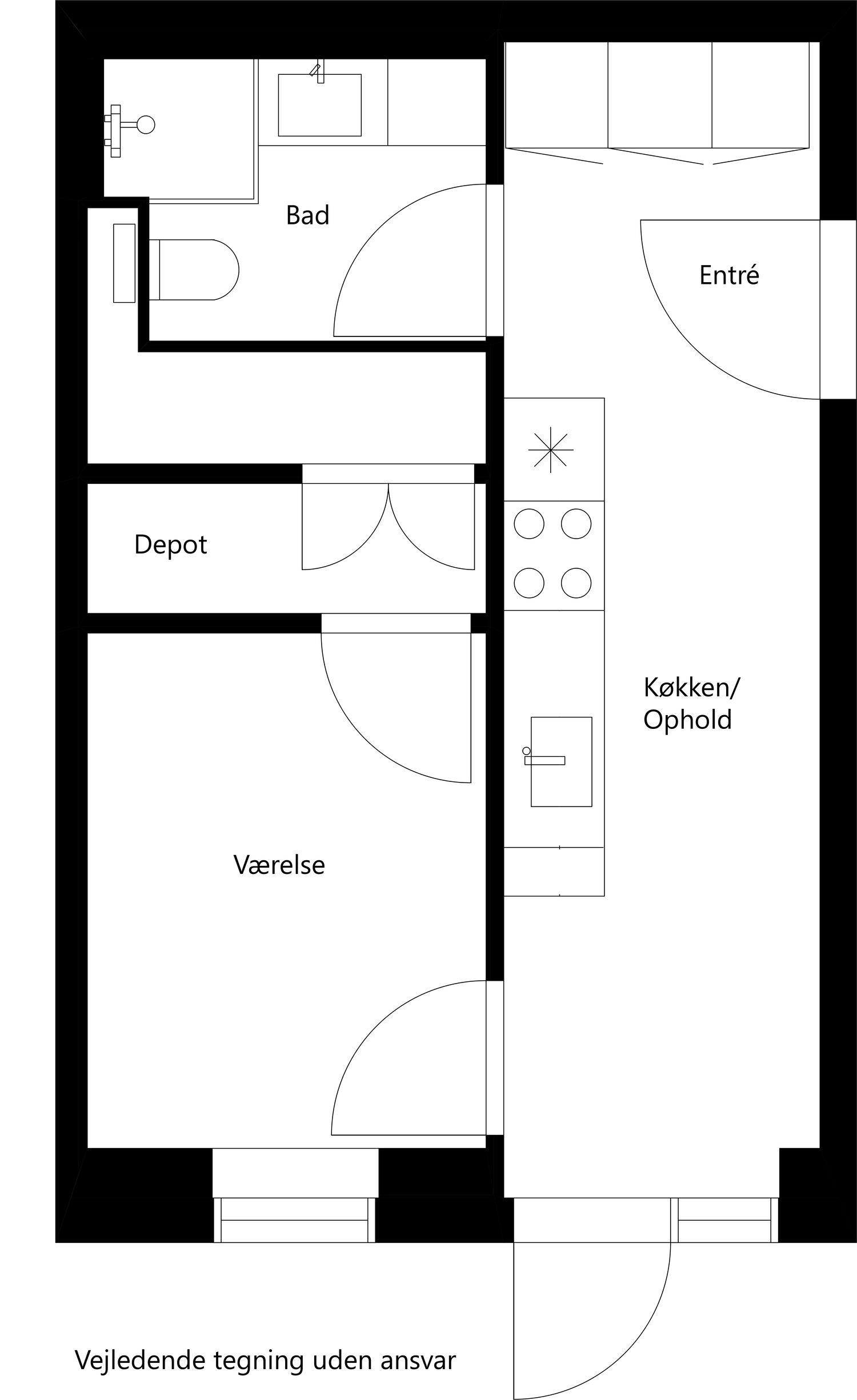 Brassøvej 34, st. 1. floor plan 0