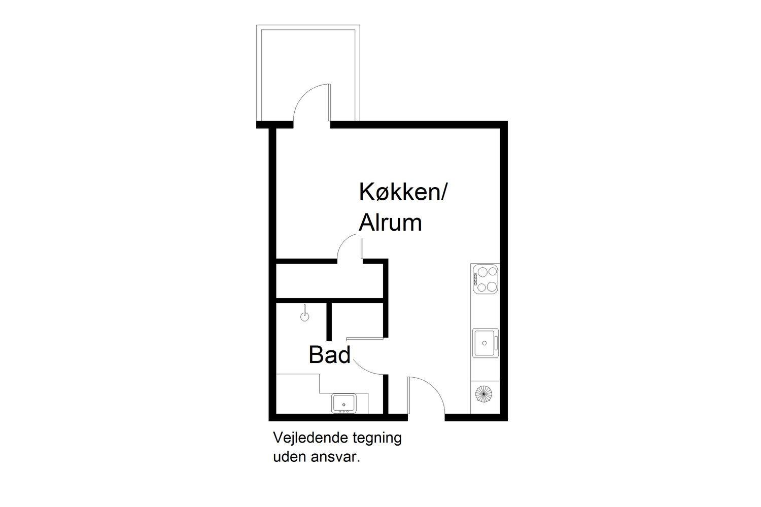 Trøjborgvej 72E, 5. 2. floor plan 0