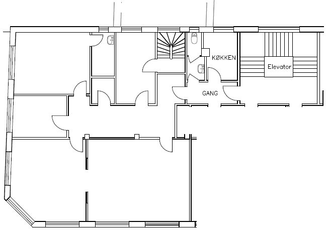 Banegårdspladsen 20, 3. th. floor plan 11